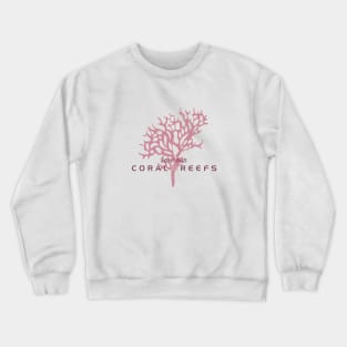 Coral Crewneck Sweatshirt